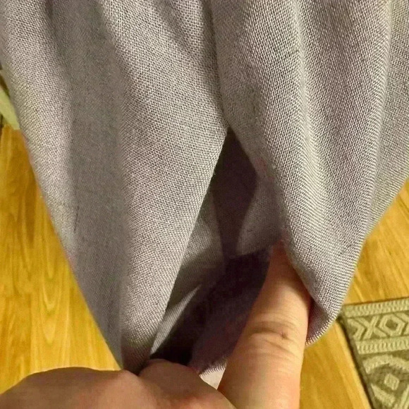 Vintage Applause II by Marge Kane Lavender A Line Short Sleeve Dress Size Small. - Picture 4 of 14